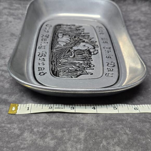 Wilton Armetale Our Daily Bread Cook Chill Grill & Serve Ware Dish Tray Plate - Picture 7 of 9